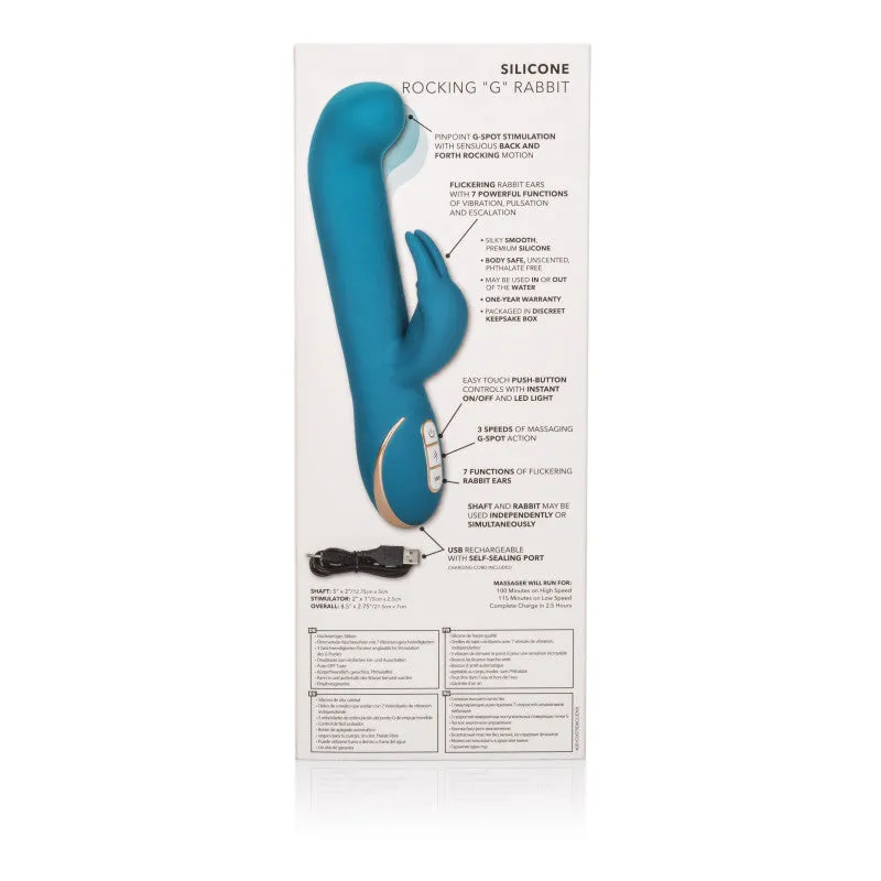 Premium Jack Rabbit Silicone Rocking "G" Rabbit