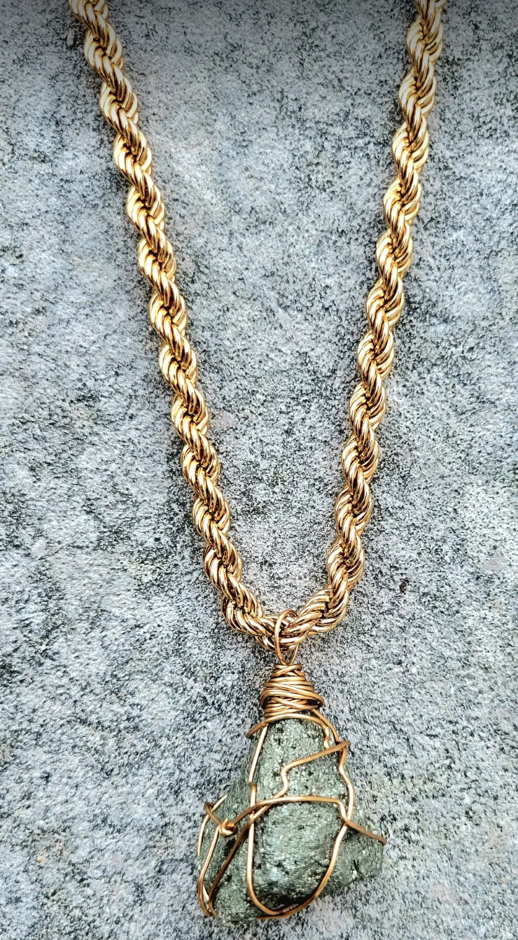 Pyrite Necklace