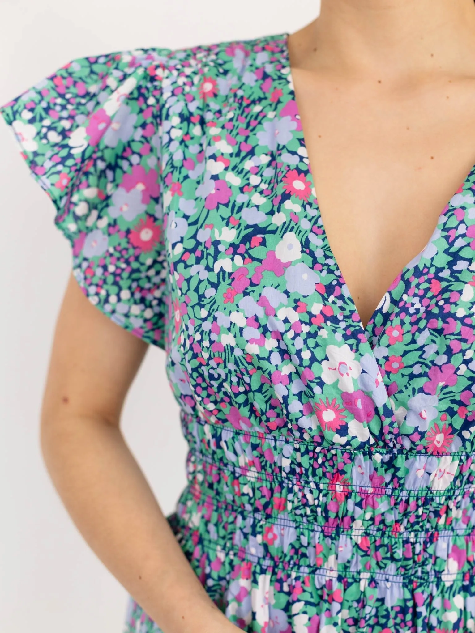 Rails Navy Floral Kimora Dress