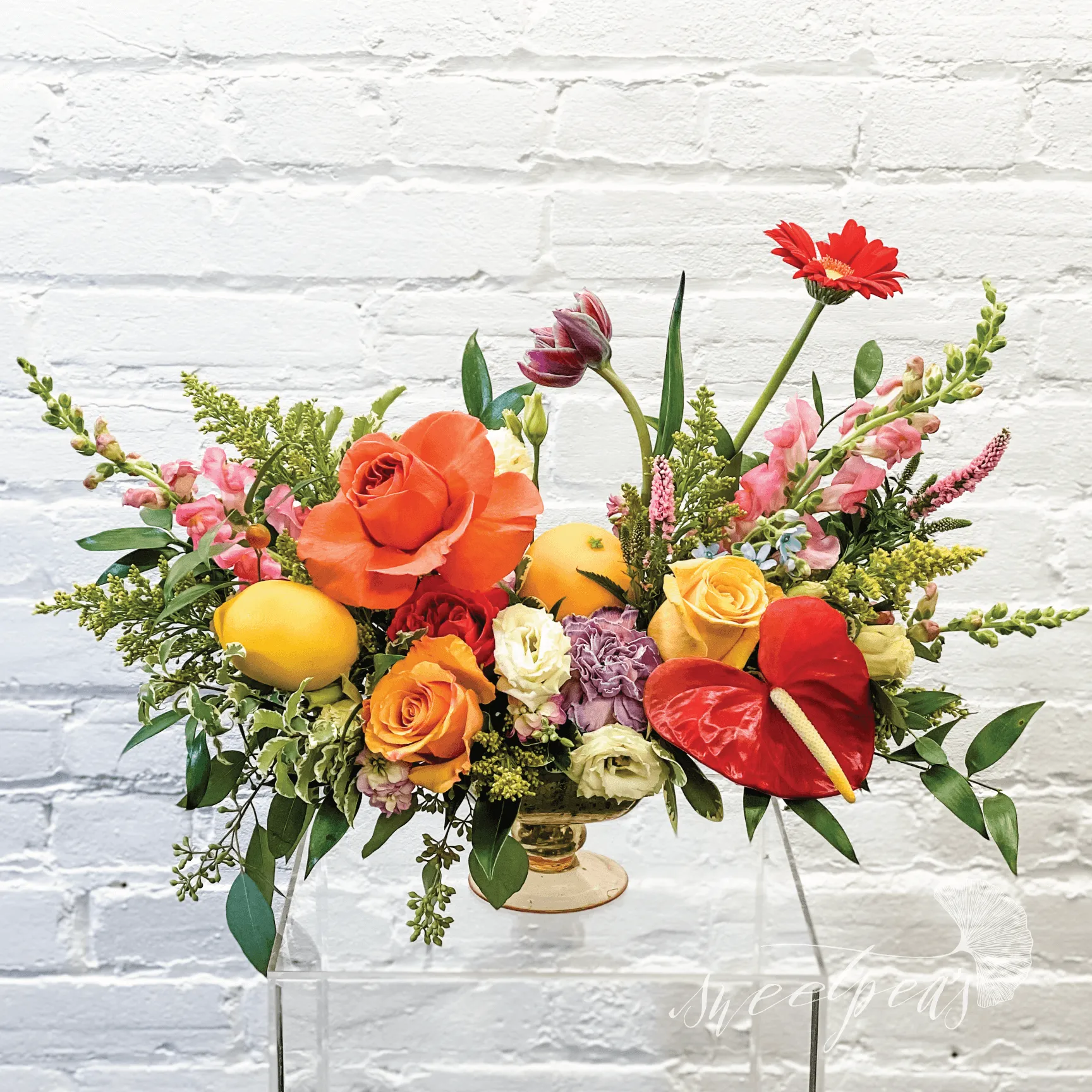 Renaissance, Dutch Master Inspired - Floral Arrangement (Colourful)