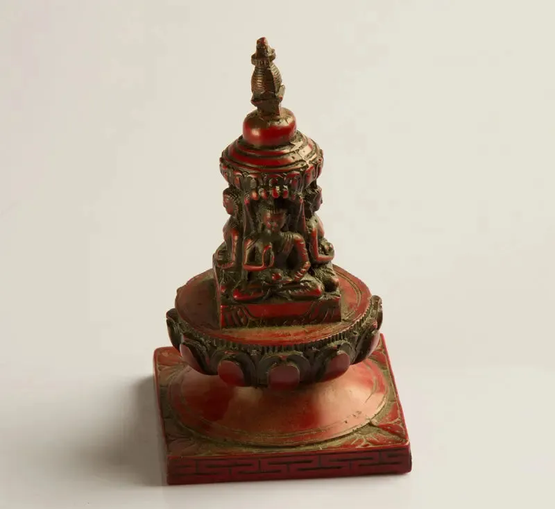 Resin Stupa statue