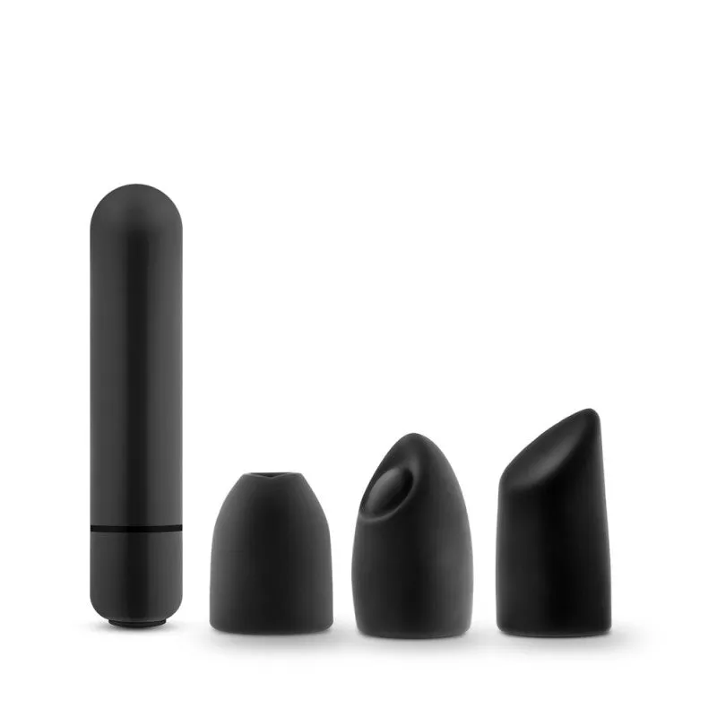 Rose - Euphoria Single Speed Bullet With Tips -  Black