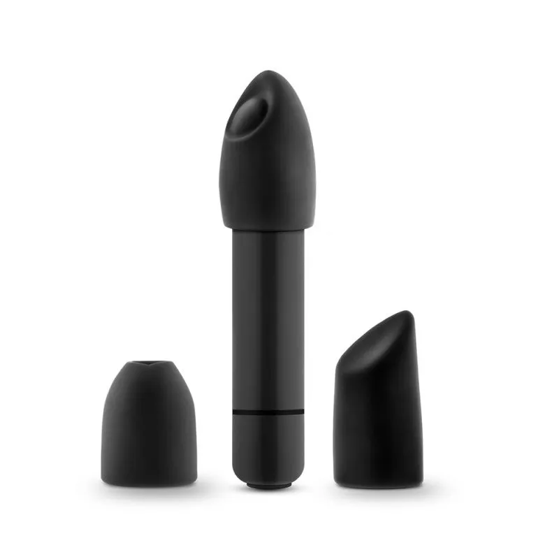 Rose - Euphoria Single Speed Bullet With Tips -  Black