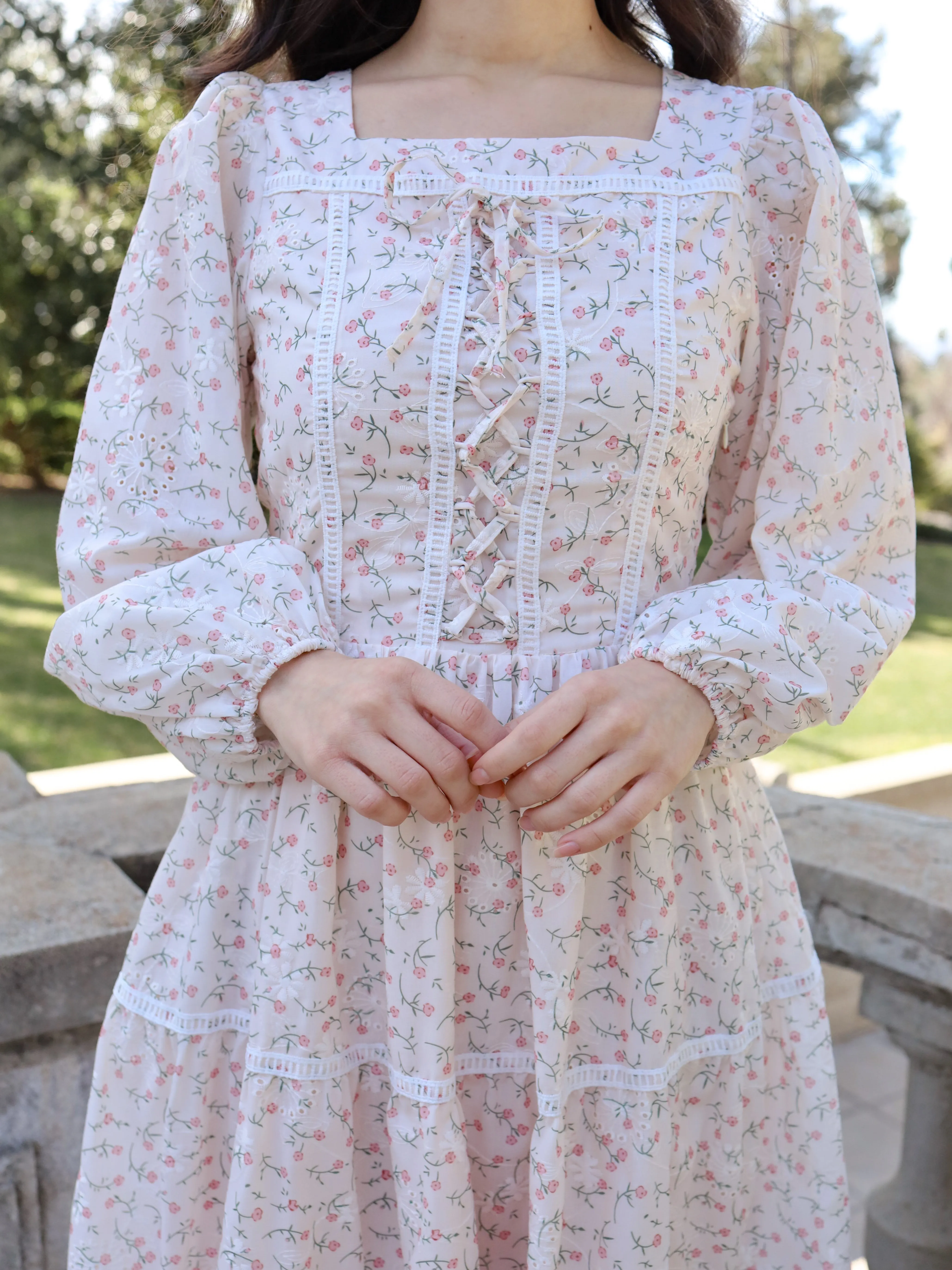 Rosette Whimsy Dress