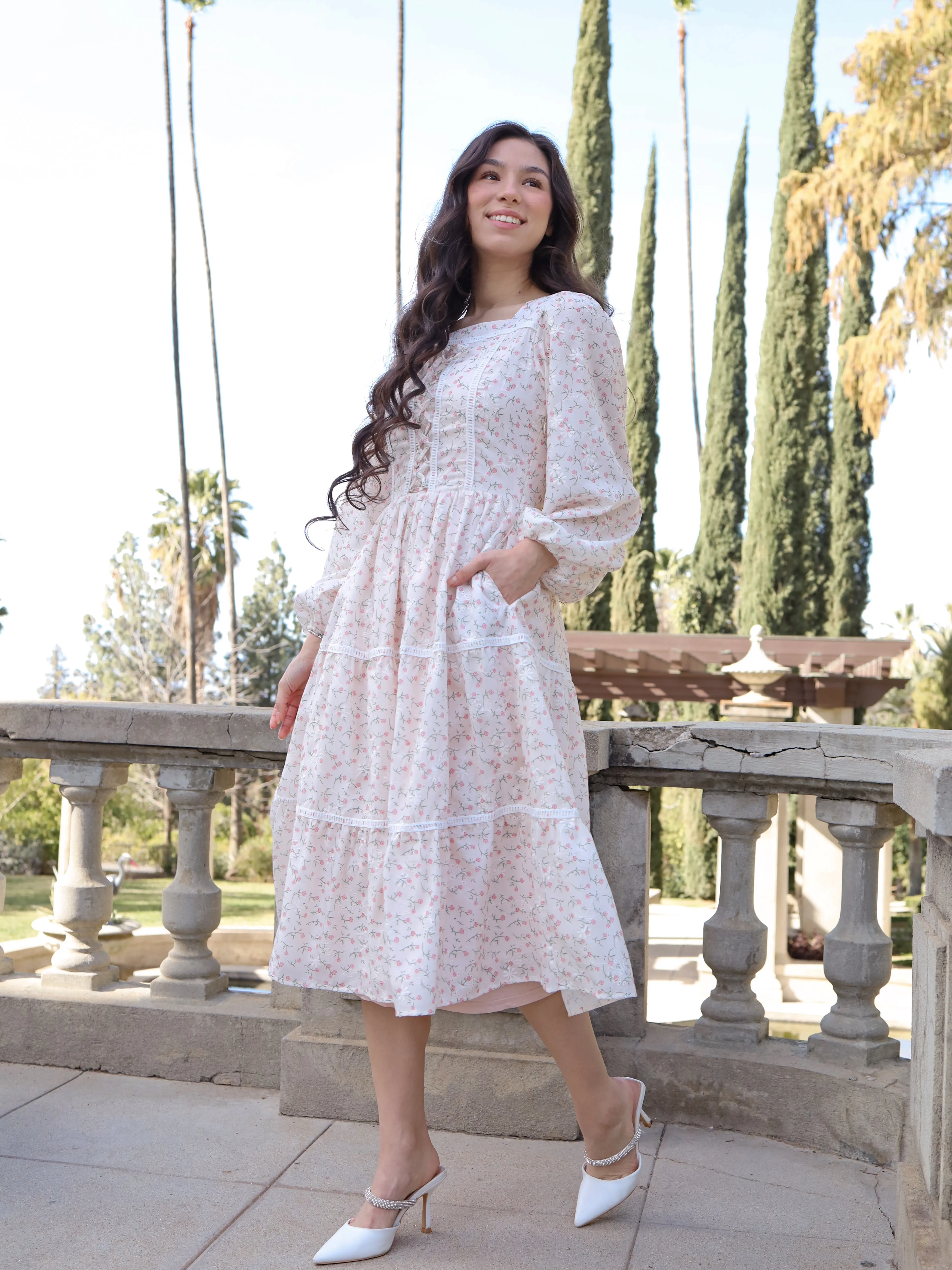 Rosette Whimsy Dress