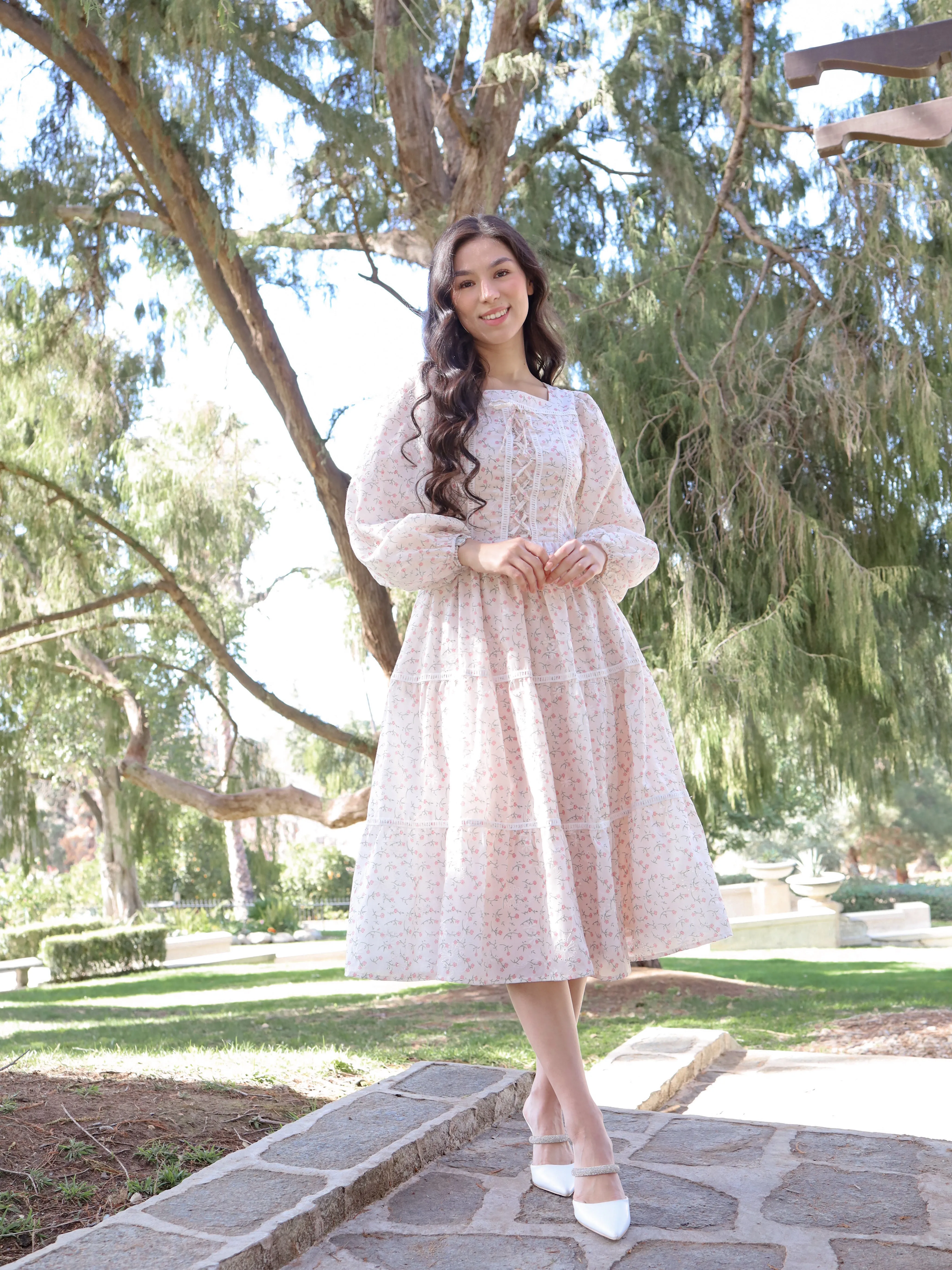 Rosette Whimsy Dress