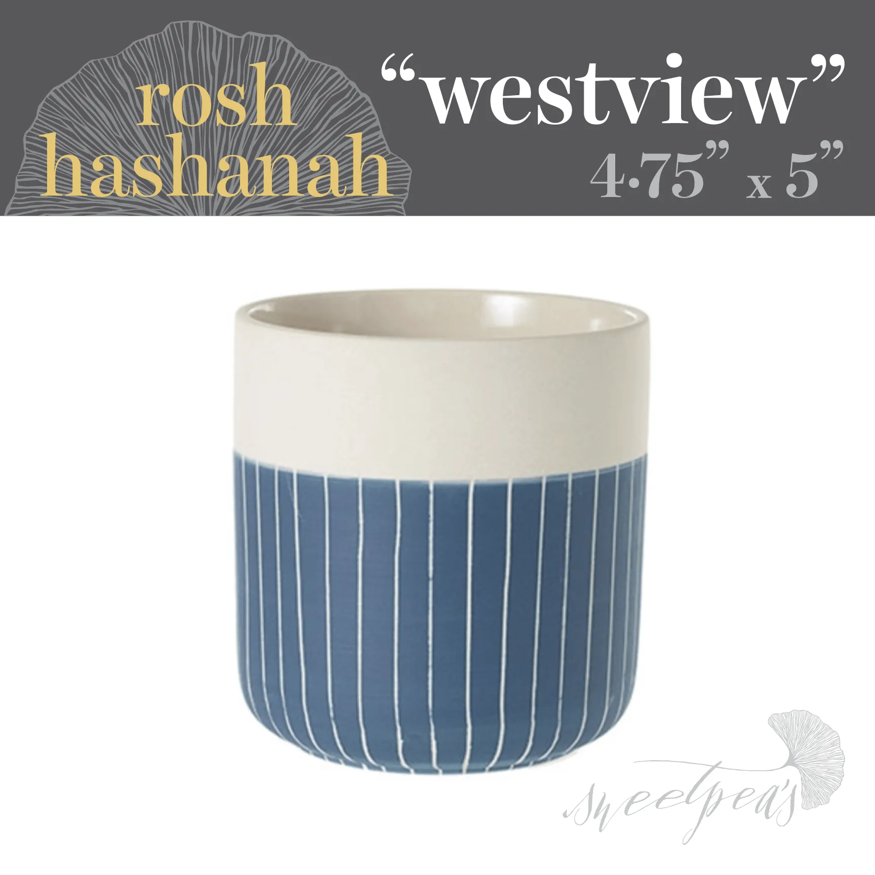 Rosh Hashanah Signature "Westview" Centrepiece - Floral Arrangement