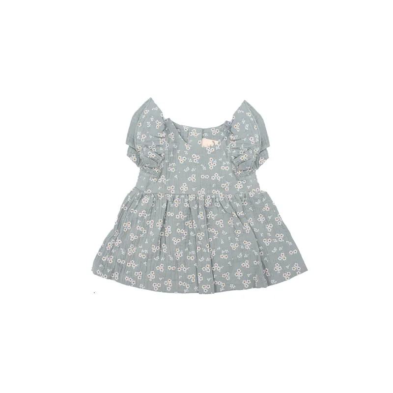Ruffle Dress - Sydney Mineral