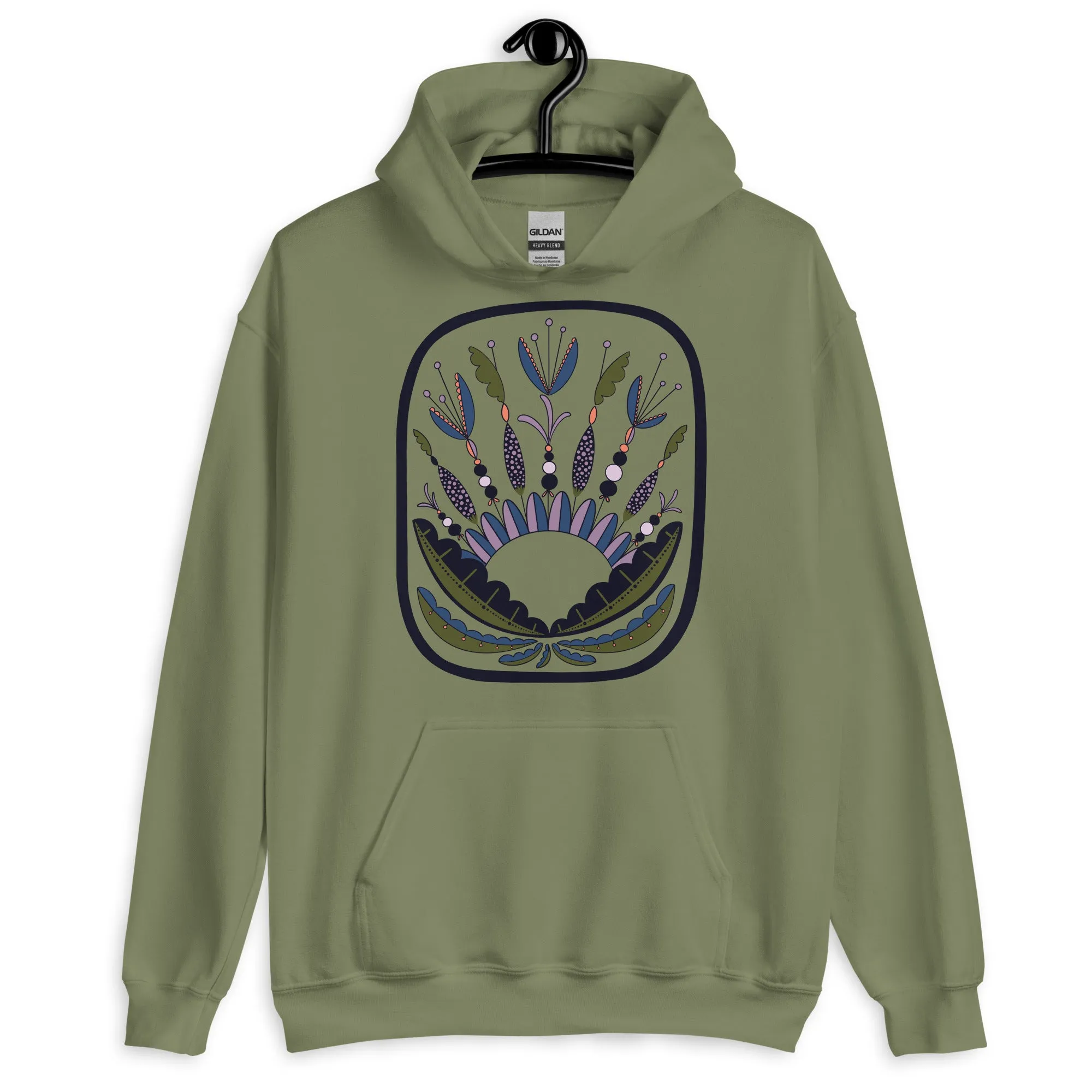 Scandinavian Folkart- Unisex Hoodie