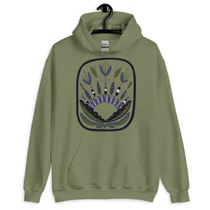 Scandinavian Folkart- Unisex Hoodie