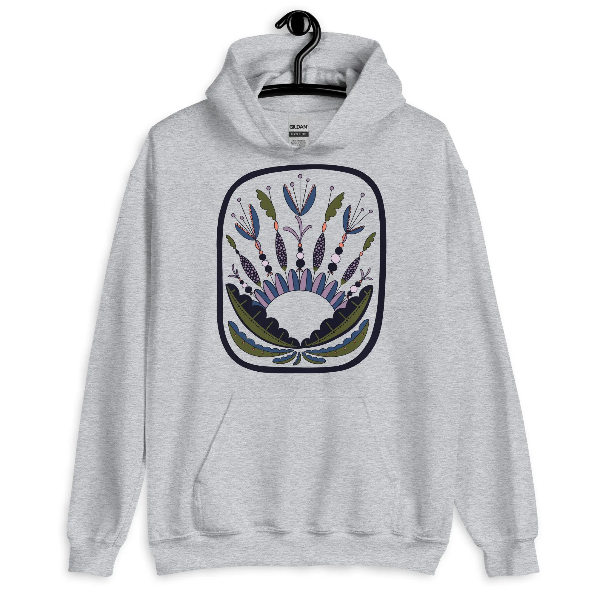 Scandinavian Folkart- Unisex Hoodie