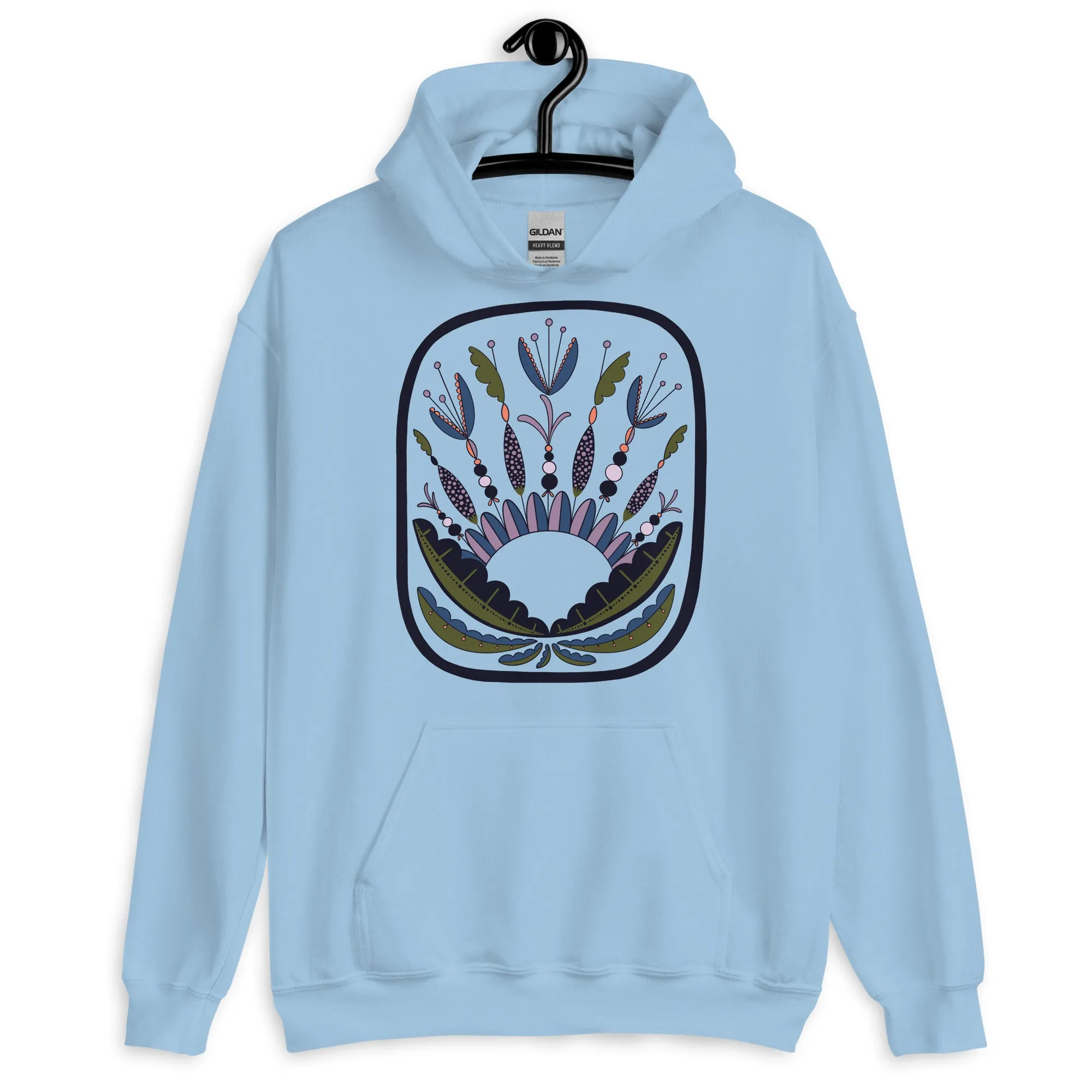 Scandinavian Folkart- Unisex Hoodie