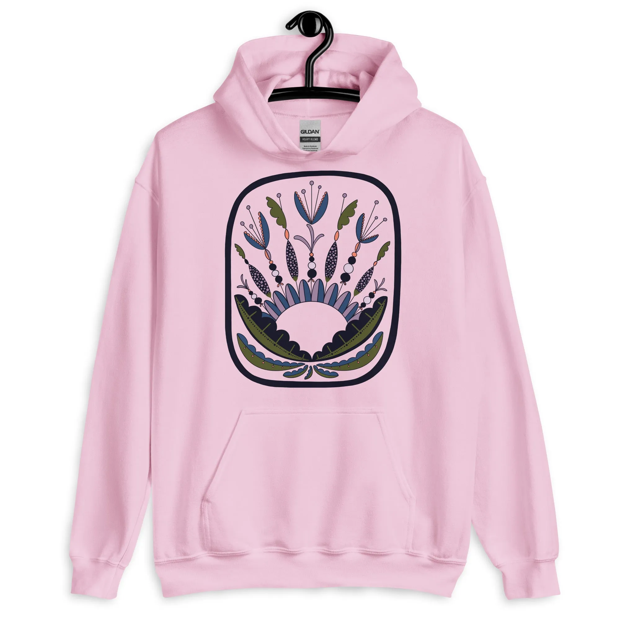Scandinavian Folkart- Unisex Hoodie