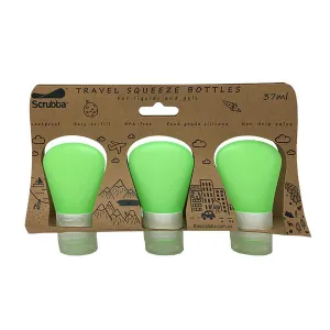 Scrubba Travel Squeeze Bottles 3pk