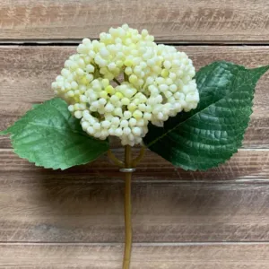 Seeded Hydrangea Spray Cream