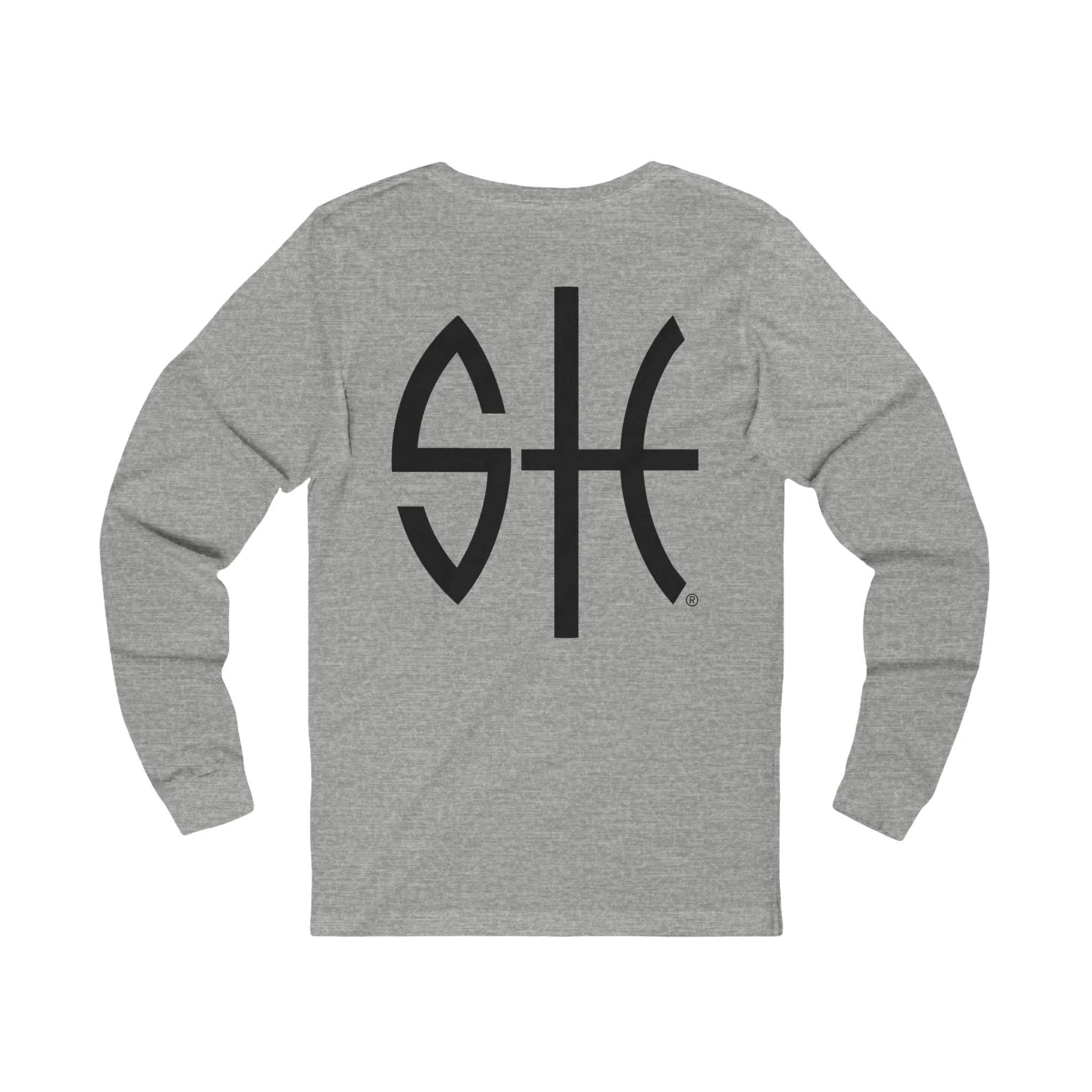She Hoops® Long Sleeve Crewneck Tee