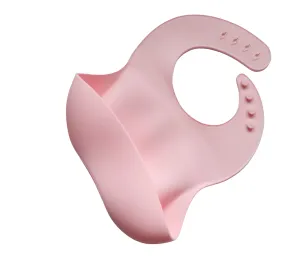 Silicone Bib - Pink