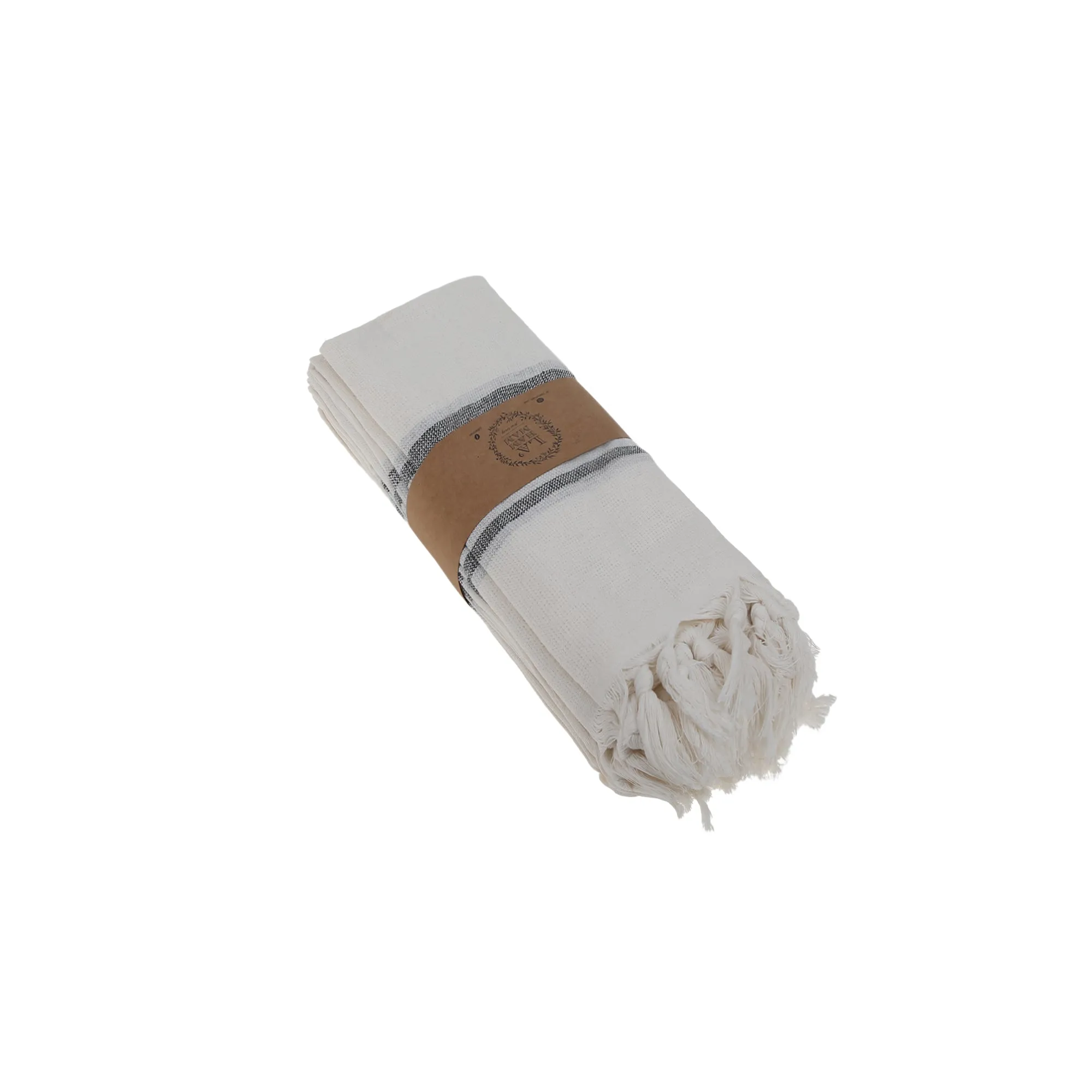 Smyrna Turkish Hand / Kitchen Towel 4 pack 23x17in by La'Hammam