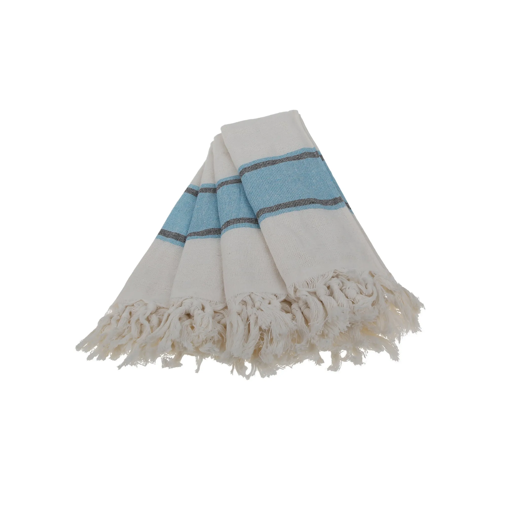 Smyrna Turkish Hand / Kitchen Towel 4 pack 23x17in by La'Hammam
