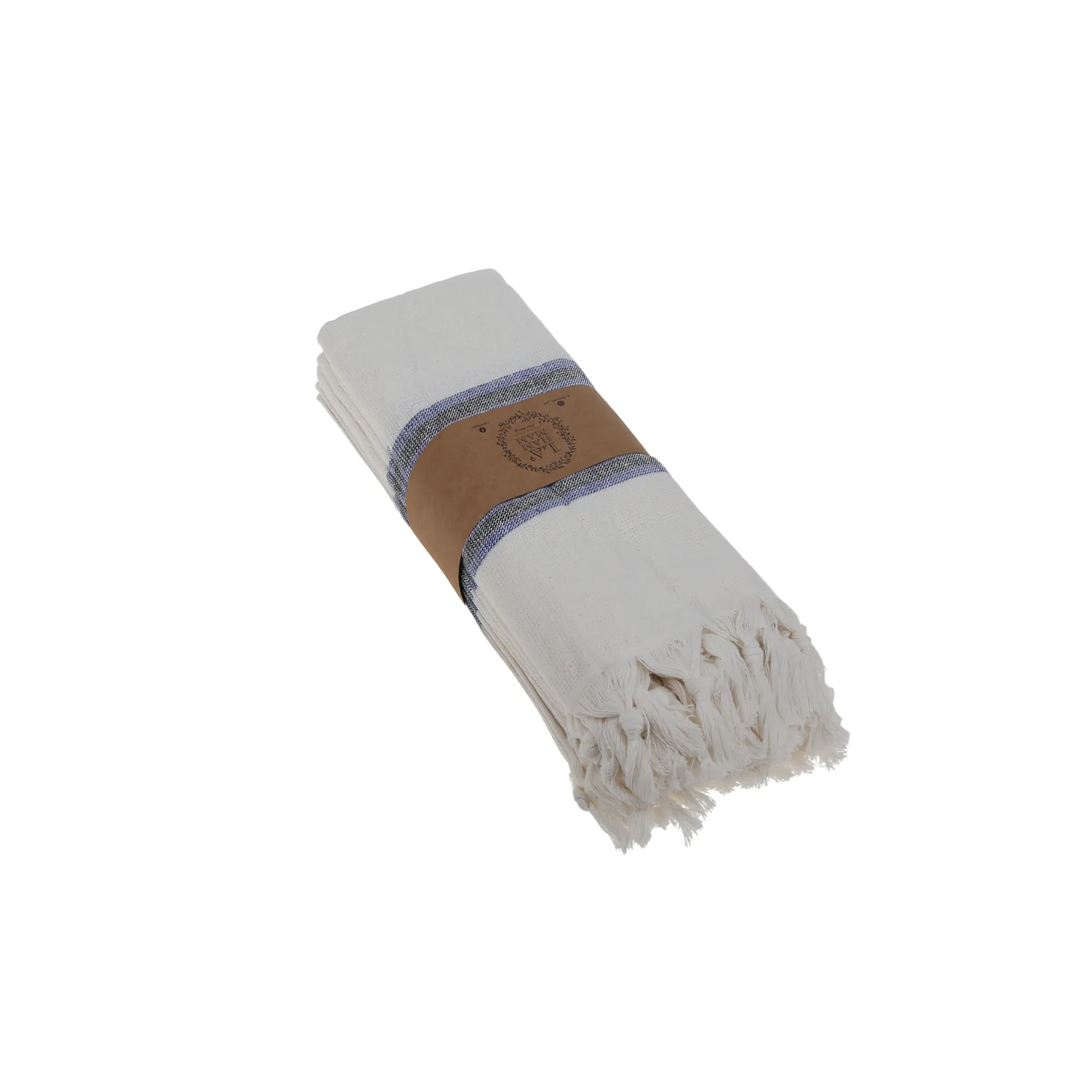 Smyrna Turkish Hand / Kitchen Towel 4 pack 23x17in by La'Hammam