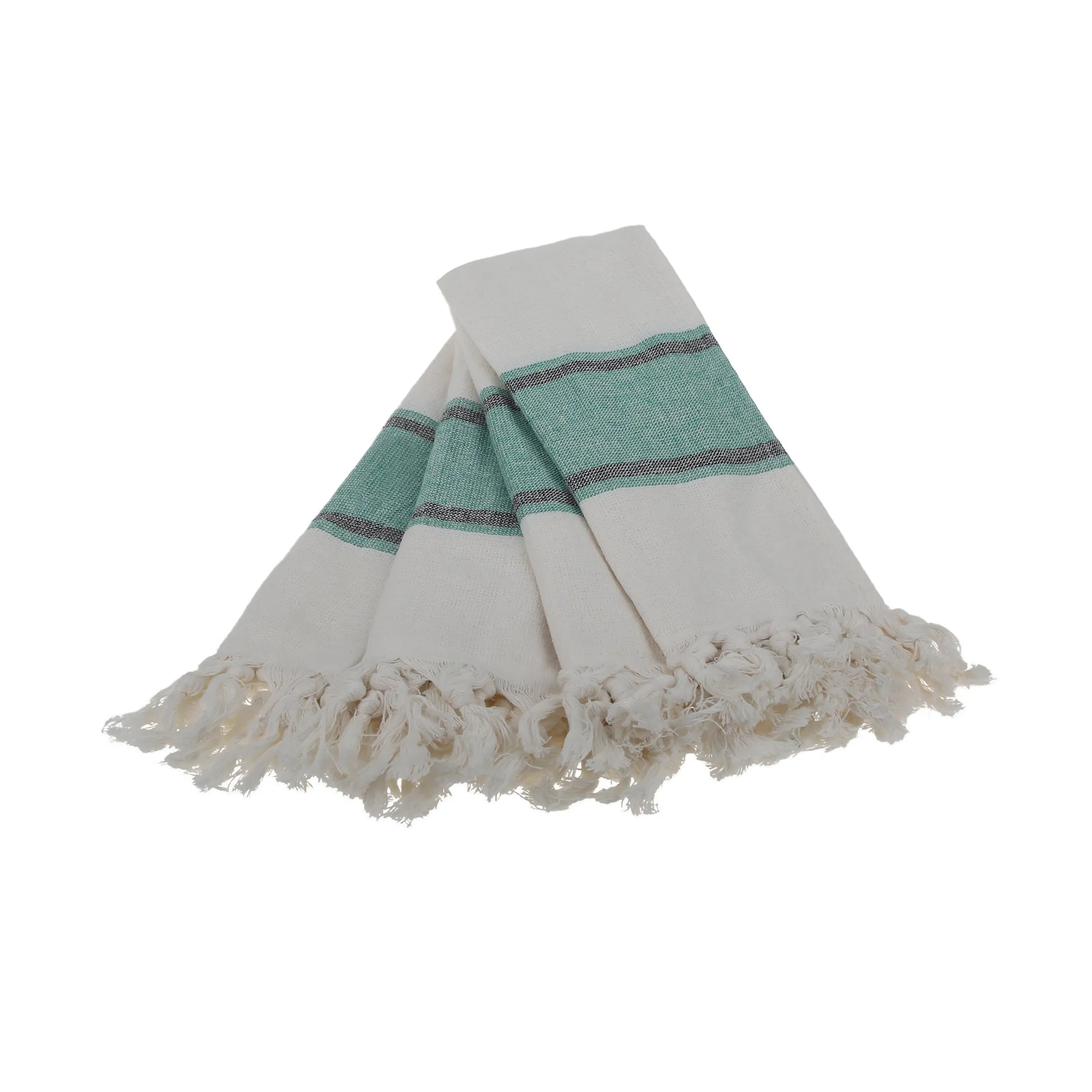 Smyrna Turkish Hand / Kitchen Towel 4 pack 23x17in by La'Hammam