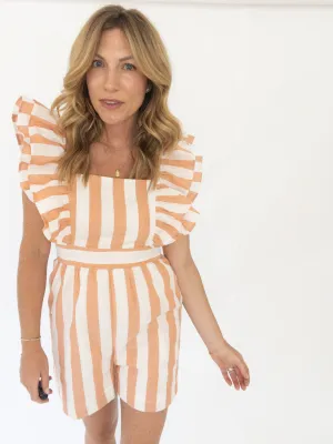 Social Scene Ruffled Romper
