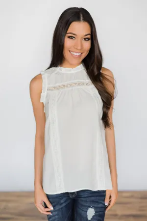Some Kind Of Love Tank Top - Ivory