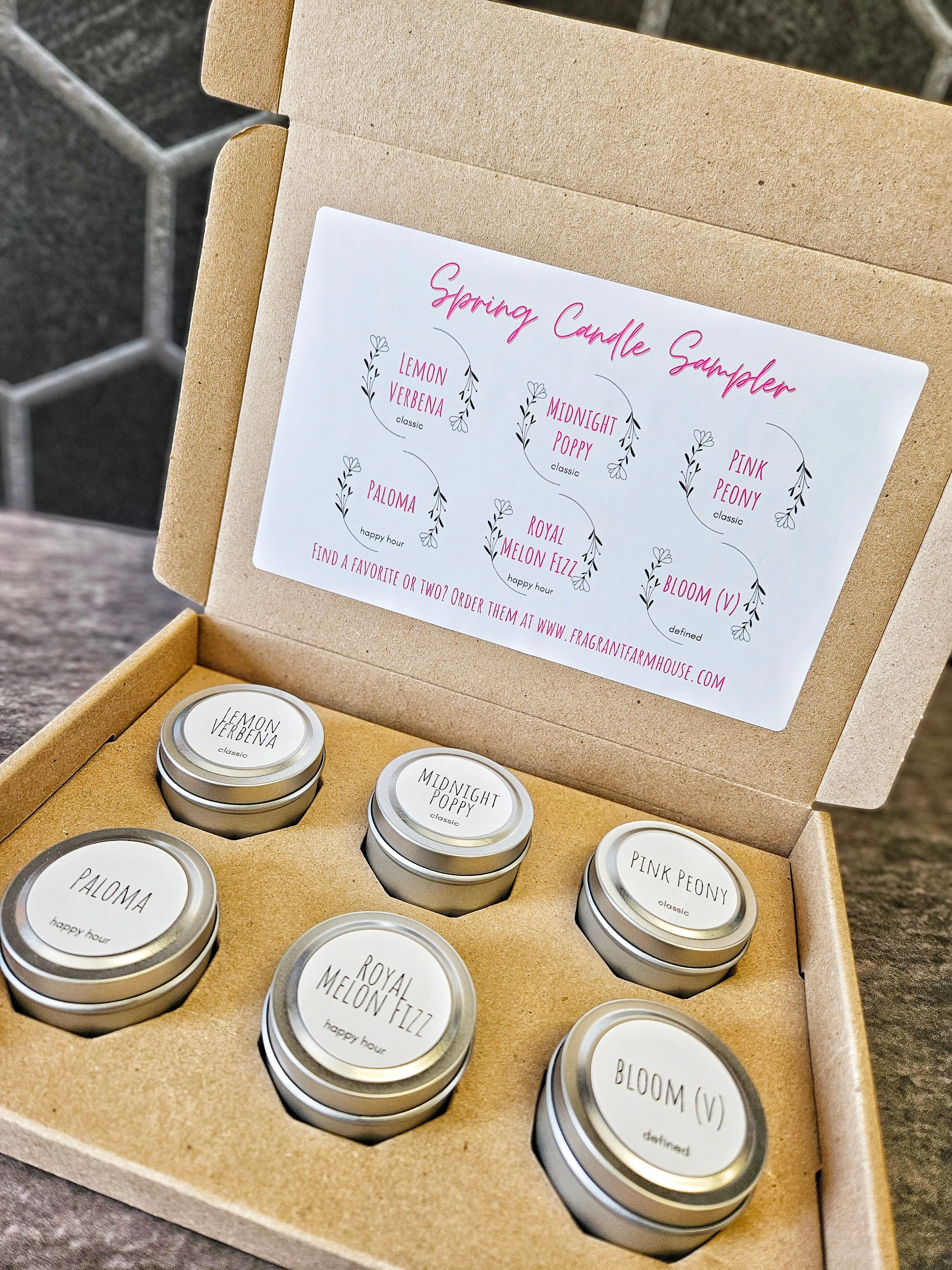 Spring Candle Sampler