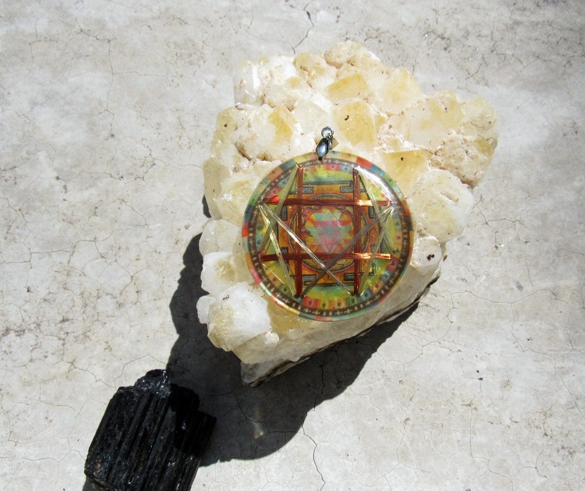 Sri Yantra Quantum Condenser