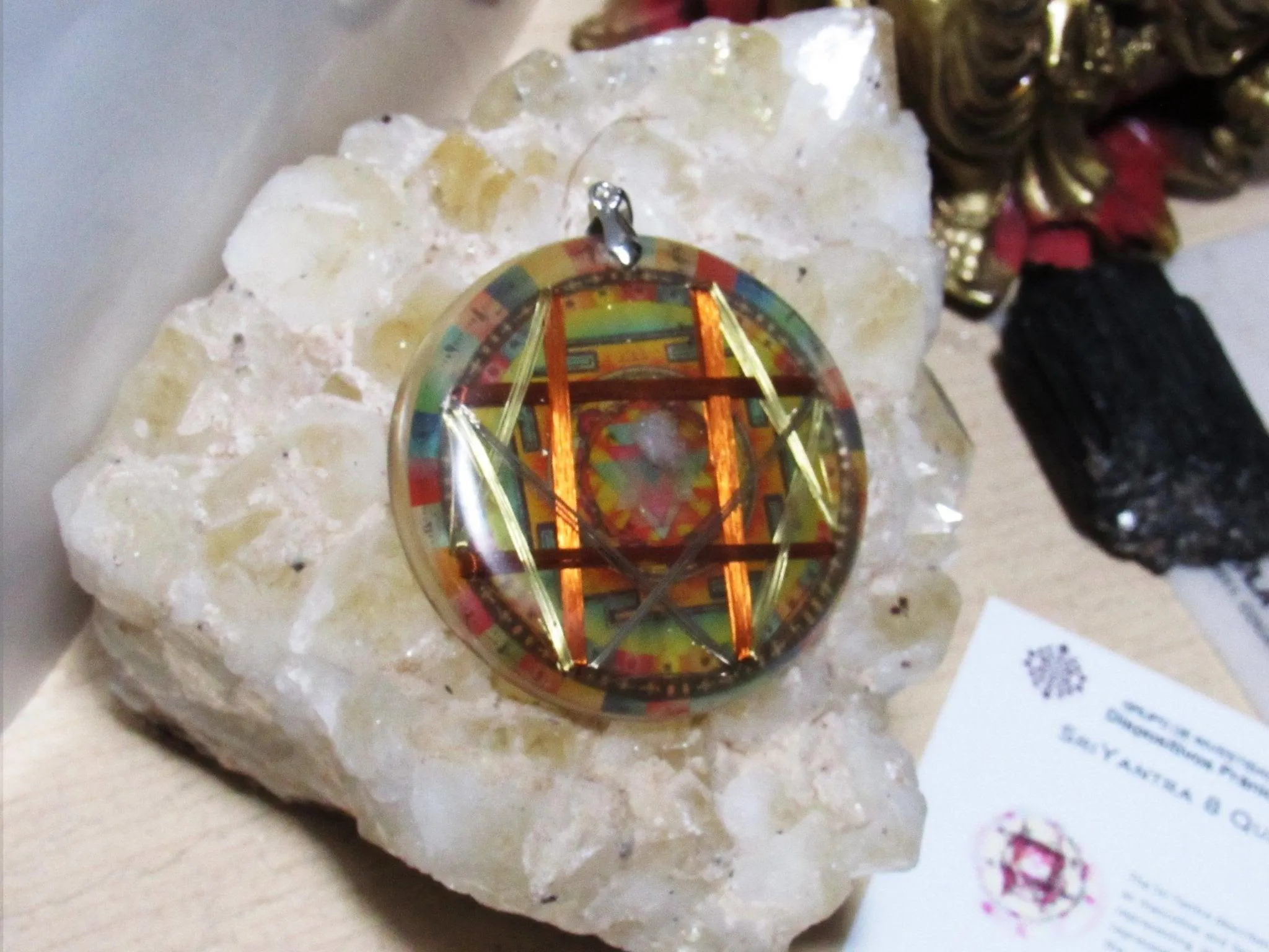 Sri Yantra Quantum Condenser