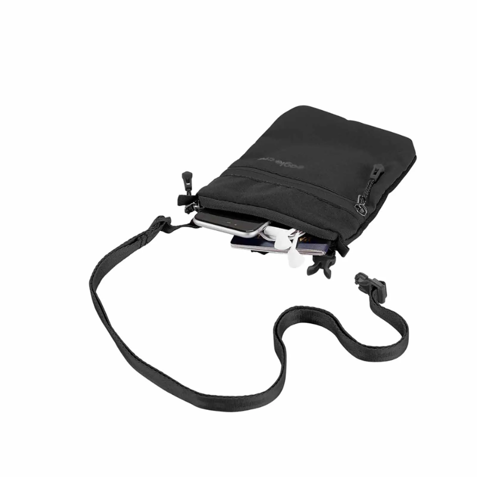 Stash Neck Pouch Black