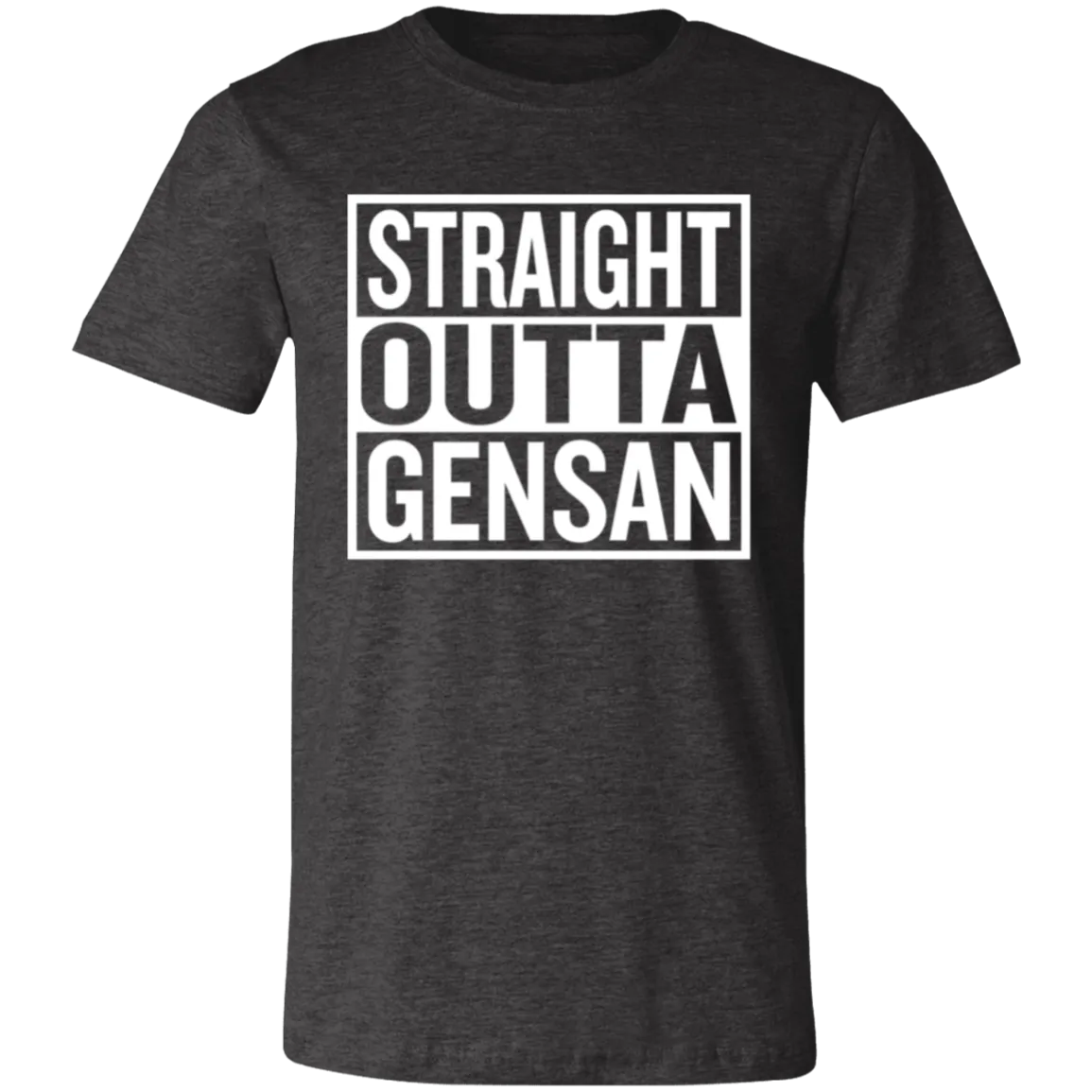 Straight Outta Gensan Unisex Jersey T-Shirt