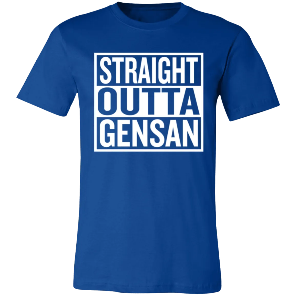 Straight Outta Gensan Unisex Jersey T-Shirt