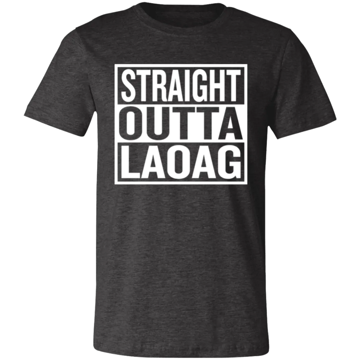 Straight Outta Laoag Unisex Jersey T-Shirt