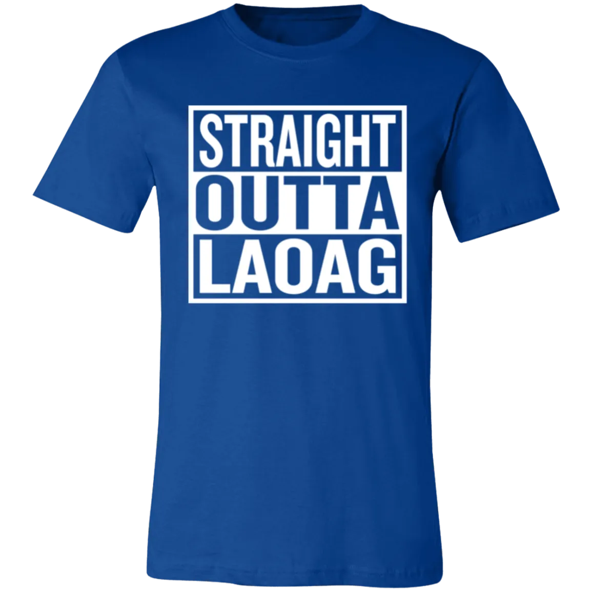 Straight Outta Laoag Unisex Jersey T-Shirt