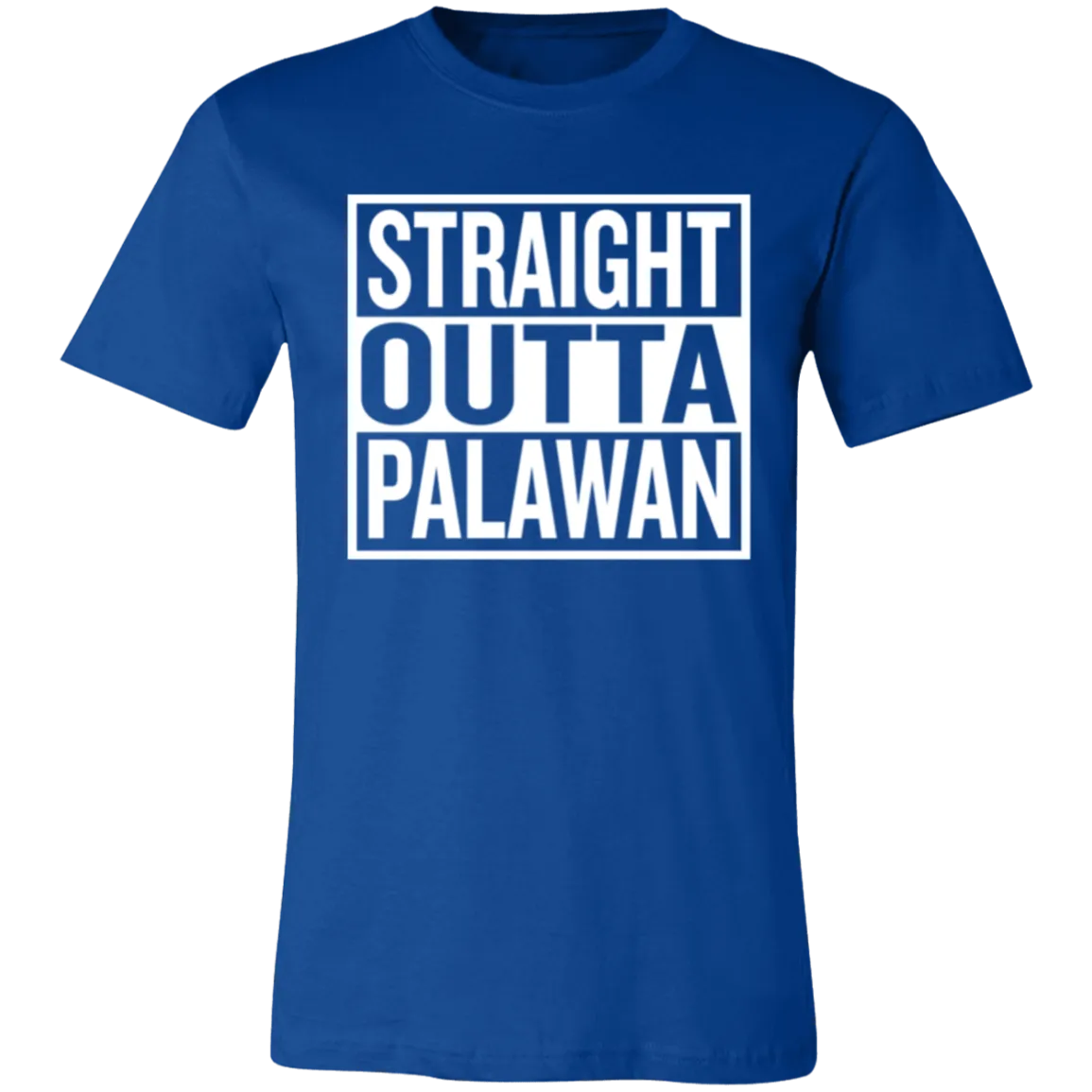 Straight Outta Palawan Unisex Jersey T-Shirt