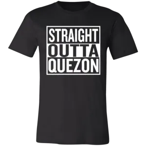 Straight Outta Quezon Unisex Jersey T-Shirt