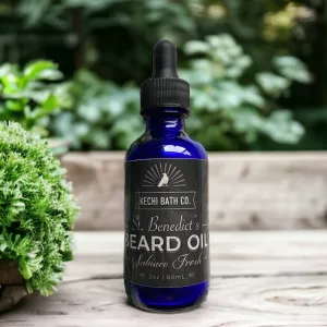 Subiaco Fresh | Barbershop | St. Benedict’s Premium Beard Oil | Men’s Leave-In Beard Conditioner   Tamer | All-Natural and Vegan | Gift for Him