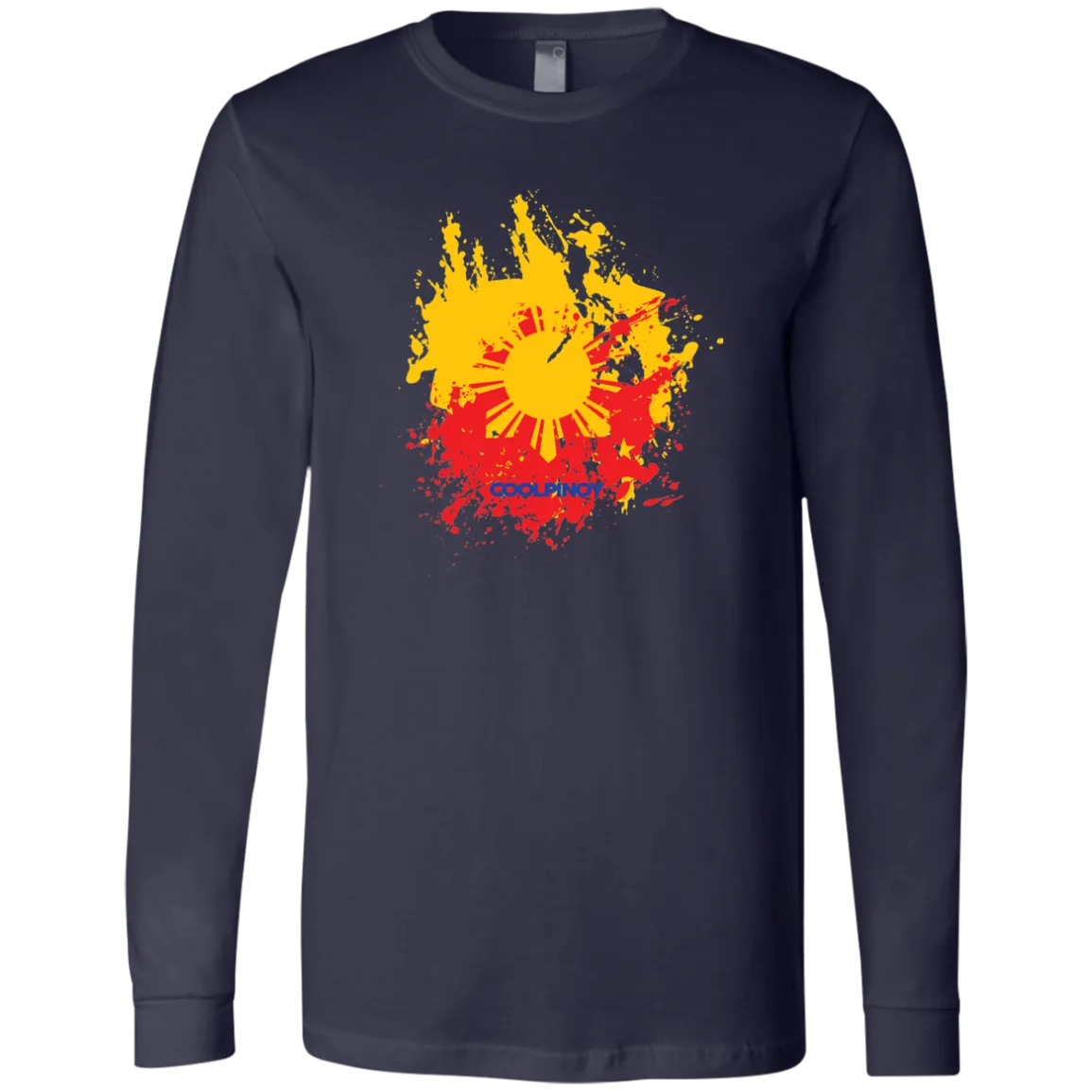 Sun and Stars Splashed Unisex Jersey Long Sleeve T-Shirt