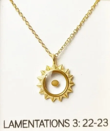 Sun Mustard Seed Necklace,Christian Necklace,Christmas Gifts,Birthday Gifts,christian Jewelry,mustard Seed,gifts for Girls