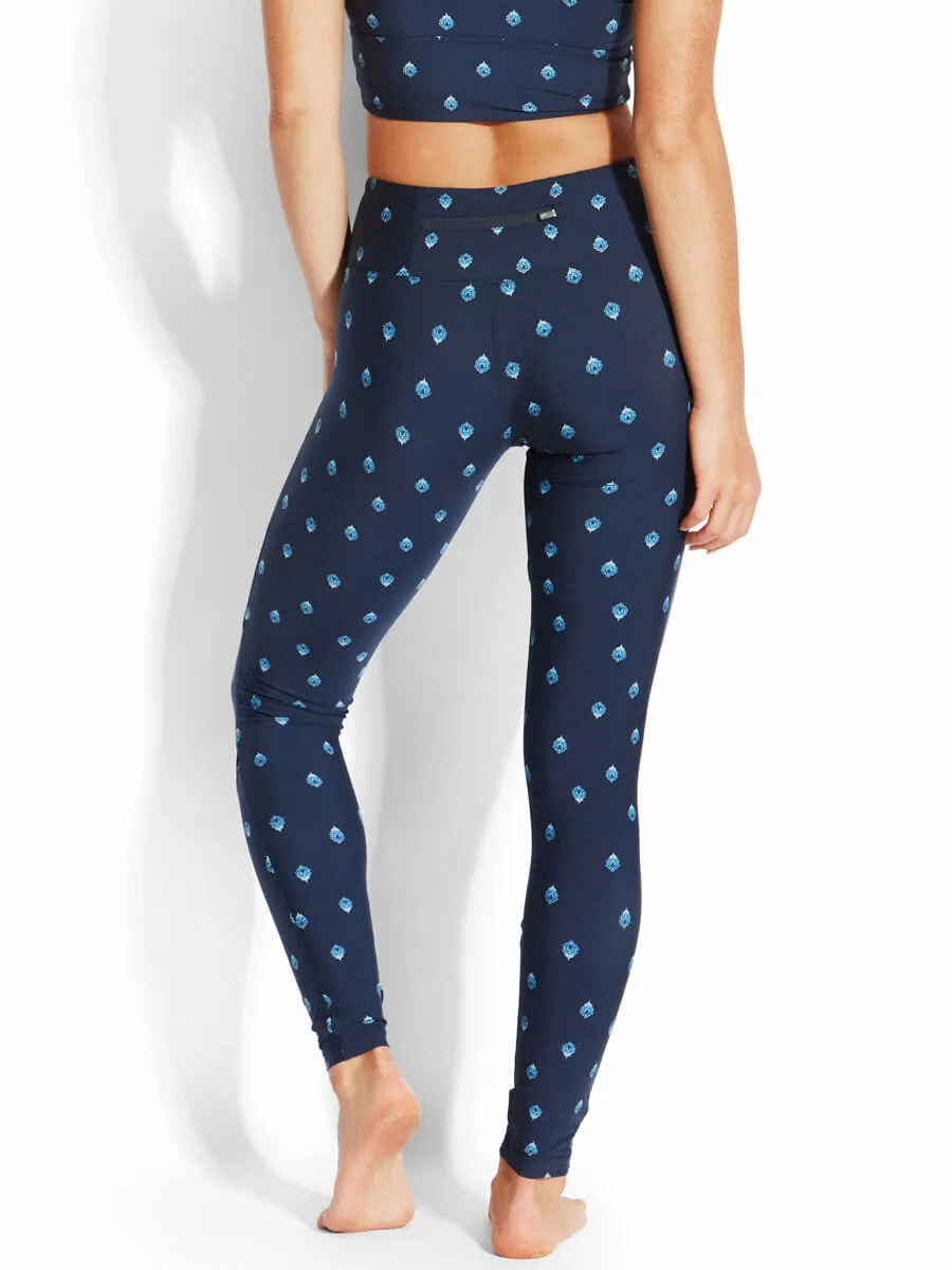 Sunflower Active Full Length Legging Indigo
