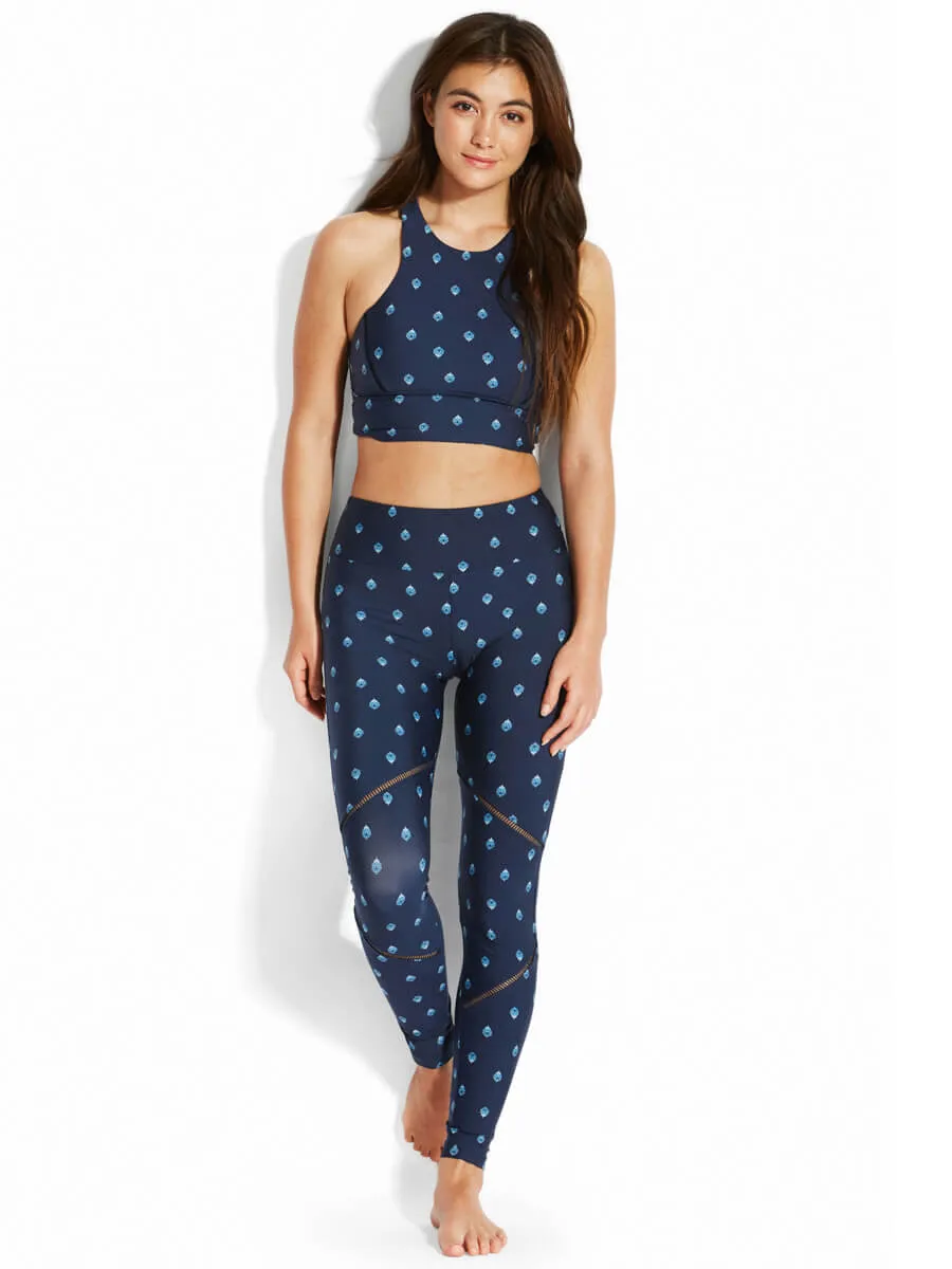 Sunflower Active Full Length Legging Indigo