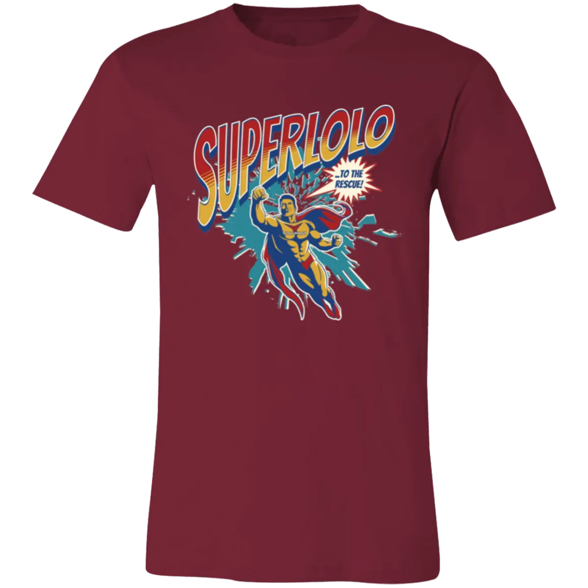 Super Lolo To The Rescue Unisex Jersey T-Shirt