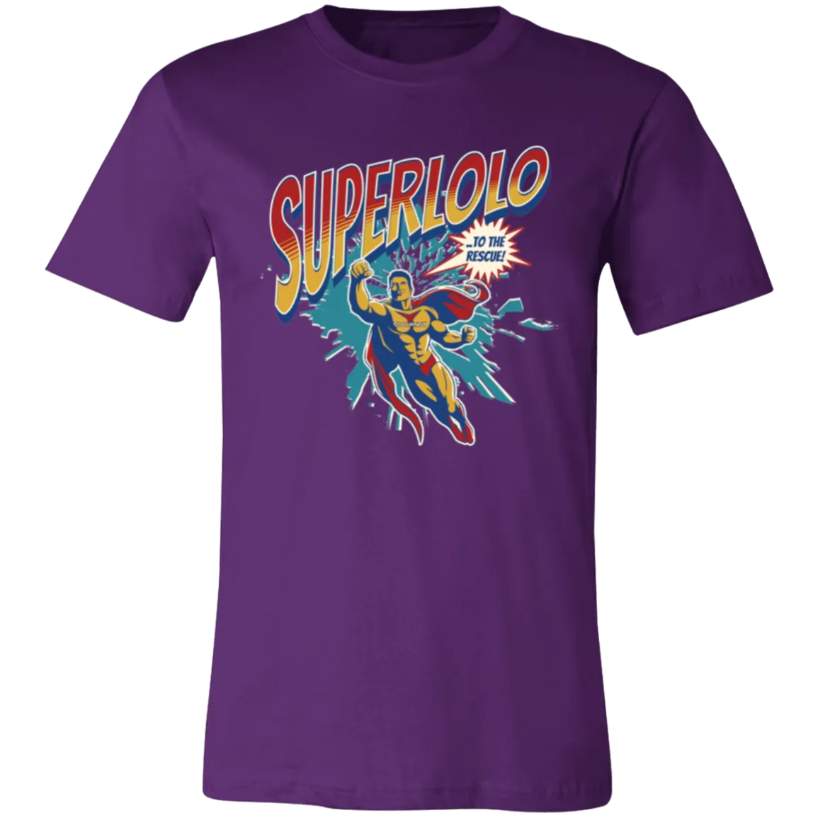 Super Lolo To The Rescue Unisex Jersey T-Shirt