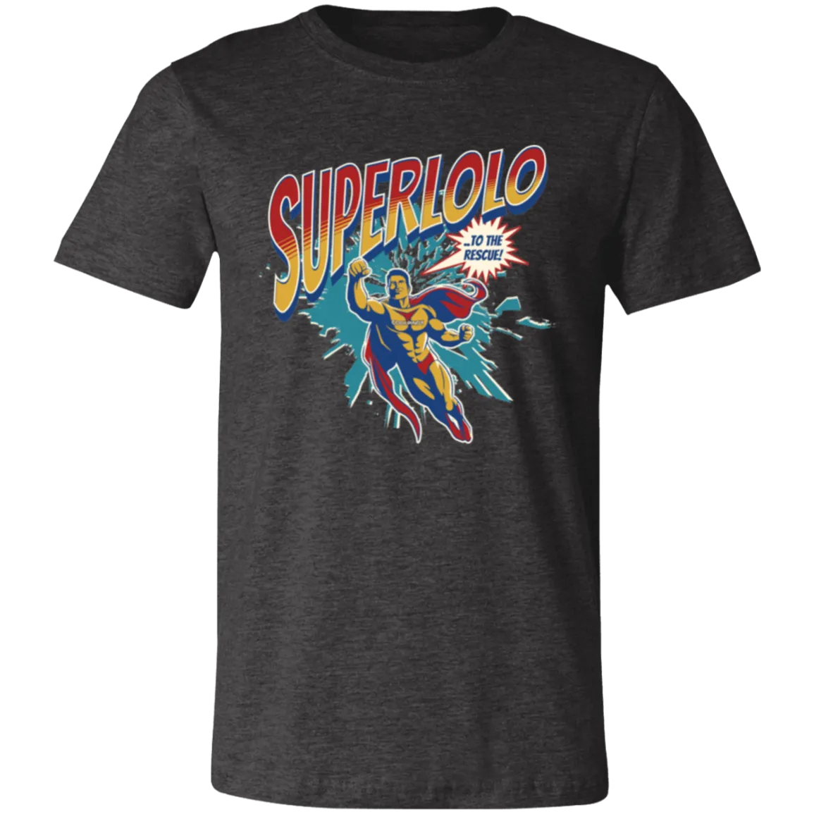 Super Lolo To The Rescue Unisex Jersey T-Shirt