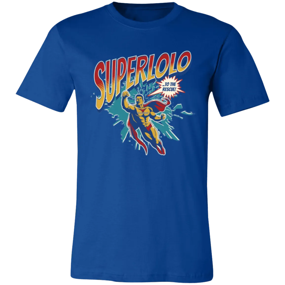 Super Lolo To The Rescue Unisex Jersey T-Shirt