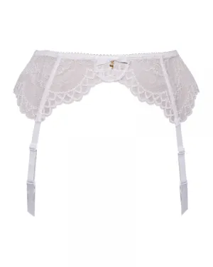 Superboost Lace Suspender - White -