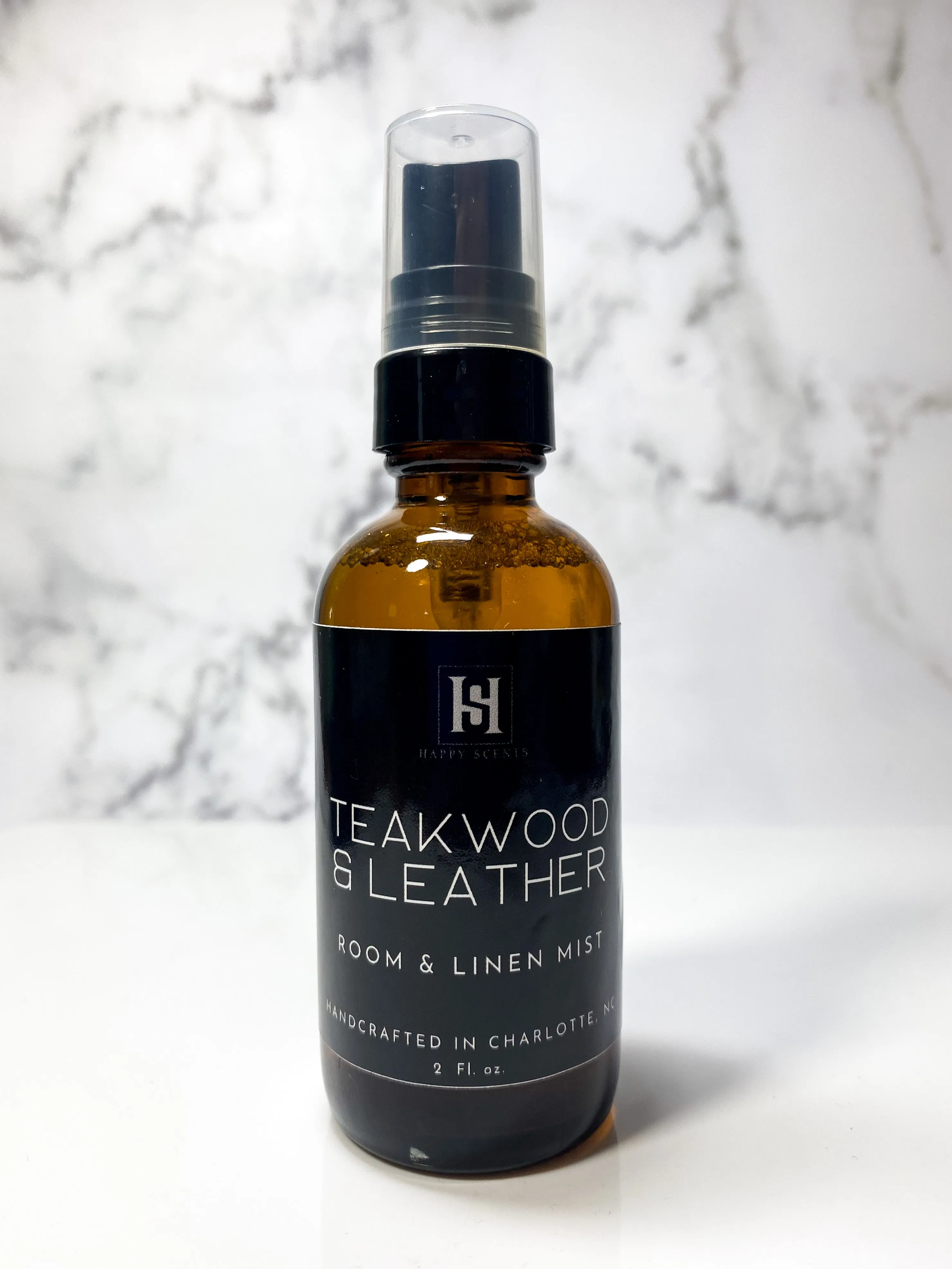 Teakwood & Leather Room & Linen Mist