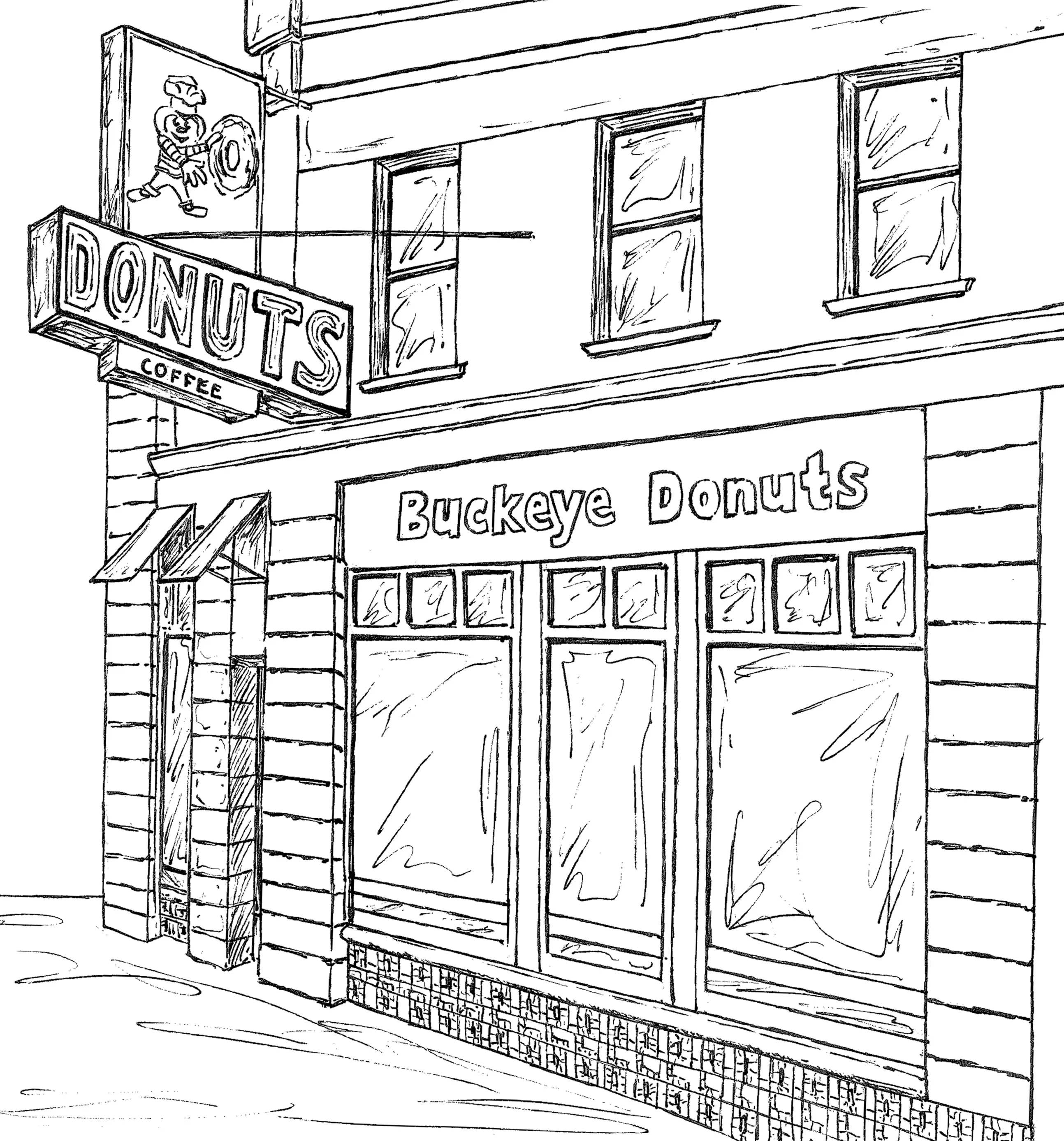 The Columbus, Ohio Coloring Book