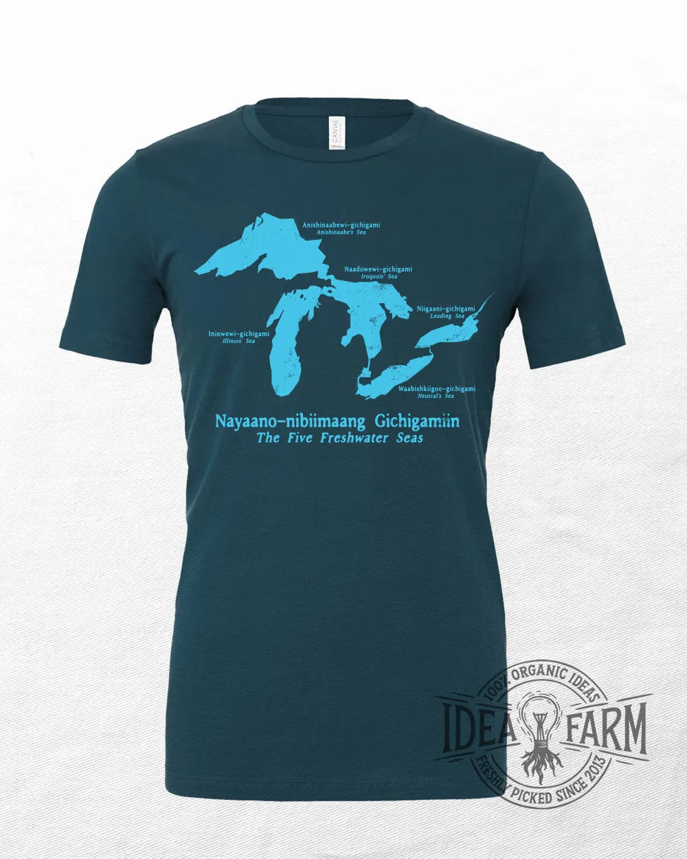 The Freshwater Seas™ Unisex T-Shirt | Idea Farm Fresh Pick!